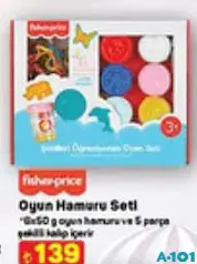 FİSHER PRİCE OYUN HAMURU SETİ FİSHER PRİCE OYUN HAMURU SETİ